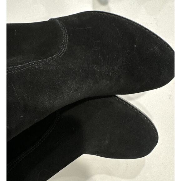 Joie Women’s Size 40 Black Suede Booties Boots Boho Festival Classic READ - Picture 14 of 16